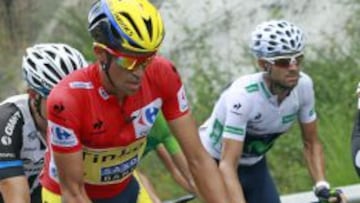 "He dejado la responsabilidad a Valverde de ir a por Froome"