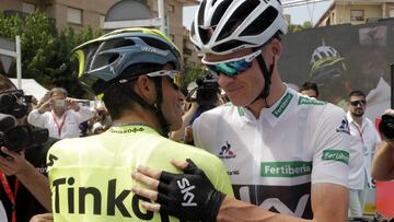 Contador y Froome, ante la gran crono: "No nos rendimos"