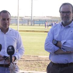 Sainz de Varanda: “Vamos a intentar que se cierre pronto el proceso de venta del club”