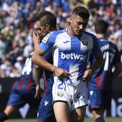 El Leganés busca goleadores en su propia plantilla