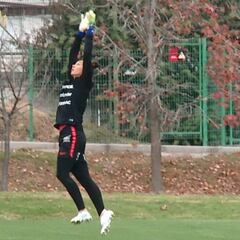 ¡Grandes reflejos! El animado entrenamiento de Endler con la Roja