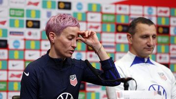 Previo al juego del próximo martes, la jugadora de la selección femenil de Estados Unidos reiteró su apoyo a las seleccionadas españolas.