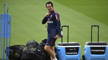 Unai Emery, entrenador del Paris Saint Germain