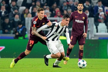 Paulo Dybala and Lucas Digne.