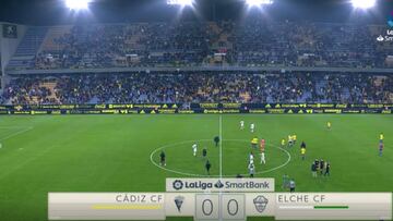 Resumen del Cádiz vs Elche de LaLiga SmartBank