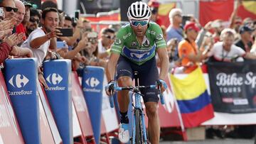 Valverde: "Hay que estar contento cuando se da todo"