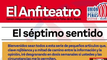 La Unión Internacional de peñas del Atleti estrena 'El Anfiteatro'