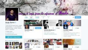 Sergio Ramos comienza a seguir a David de Gea en Twitter
