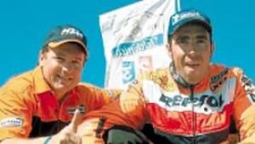 Jordi Arcarons con Nani Roma