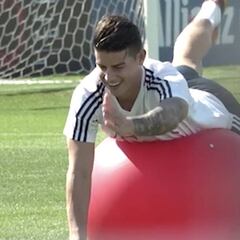 ¡James convocado! Listo para volver a las canchas