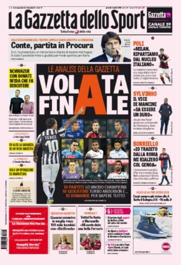 Portadas de la prensa deportiva