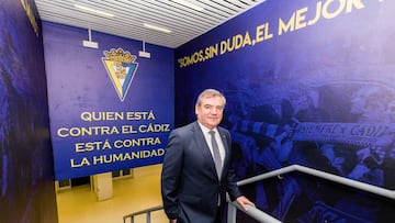 13/11/2018 CADIZ CF ENTREVISTA AL PRESIDENTE MANUEL VIZCAINO