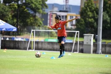 Las dirigidas por Carlos Paniagua siguen el microclico en la sede de la FCF en Bogotá como preparación de cara al Sudamericano Femenino Sub 20.
