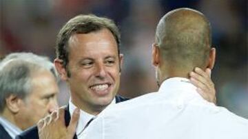 ¿MASCHERANO? Sandro Rosell parece haberse referido indirectamente a la contratación del argentino Mascherano.