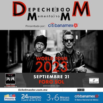 Depeche Mode en México: fecha, precios y cómo comprar los boletos