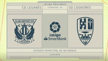 Resumen y goles del Leganés vs. Logroñés de LaLiga SmartBank