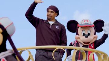 Jalen Hurts’ Super Bowl celebration takes a magical turn at Disney World