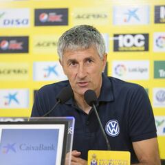 Quique Setién: "Nos pueden hacer mucho daño por arriba"