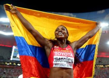 La atleta colombiana sigue demostrando que es de las mejores del mundo. 