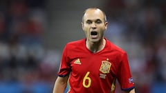 Iniesta, 9 times MVP in major international tournaments