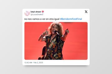 Los mejores memes del Benidorm Fest 2025