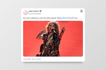 Los mejores memes del Benidorm Fest 2025 