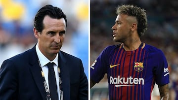 Unai Emery tendr&iacute;a que cambiar el once inicial del PSG con la llegada de Neymar.