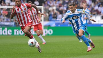 La posición de en el ataque del Deportivo provoca debate.