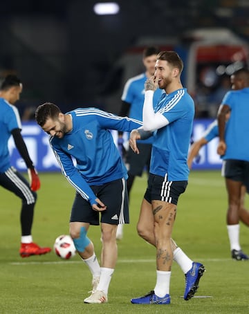 Sergio Ramos y Nacho.