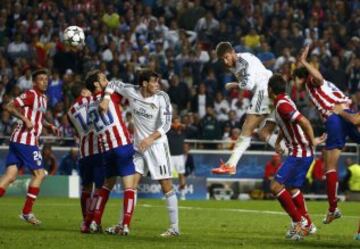 El gol del empate lo marc¨® Sergio Ramos. 1-1 / MICHAEL DALDER (REUTERS)