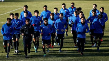 Los integrantes del Kashima Antlers que hoy se enfrentan al Real Madrid.