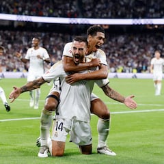 Las imágenes de la victoria del Real Madrid sobre la Real Sociedad