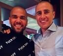 Qué hacen Dani Alves y Cannavaro juntos en Londres