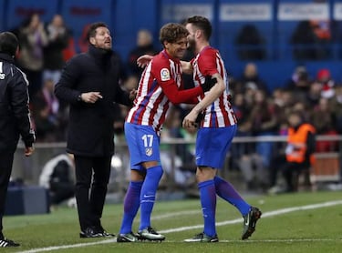 Cerci makes first Atlético Madrid appearance for two years