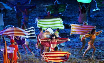 La ceremonia de apertura de los Commonwealth Games 2018