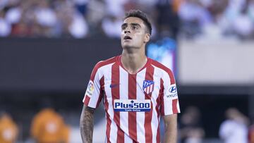 Carlos Isaac, durante el Real Madrid-Atl&eacute;tico de la pasada pretemporada.