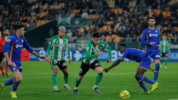 Getafe - Betis: cómo ver en directo en TV y cómo seguir online