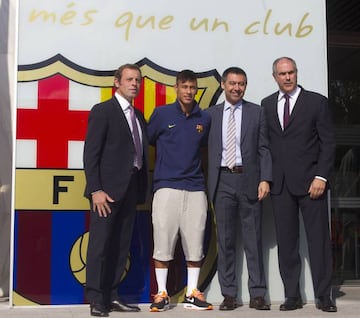 Neymar joined Barcelona in 2013 while Sandro Rosell was President but his transfer has been the focus of a high-profile investigation since then.