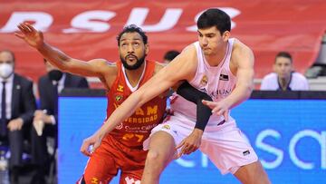 Resumen y resultado del Murcia-Madrid, ACB (58-74)