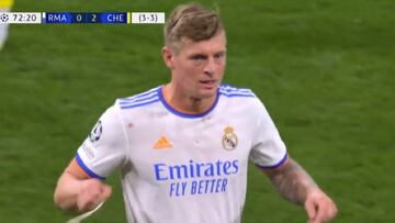 "No necesito hablar con Kroos, nos miramos a la cara y ya está"