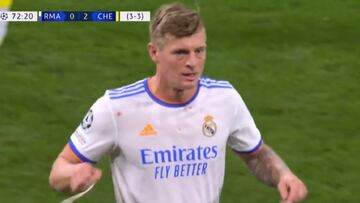 "No necesito hablar con Kroos, nos miramos a la cara y ya está"