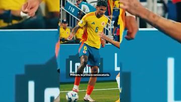 El mediocampista de la Selección Colombia compartió cuáles han sido los momentos más significativos desde su debut: la primera convocatoria, la final de la Copa América y la clasificación a un Mundial.