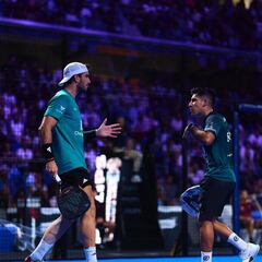 Galán y Chingotto cierran en Milán con un 6-0 ante Tapia y Galán