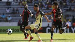 América y Atlas nunca han igualado a cero en torneos cortos