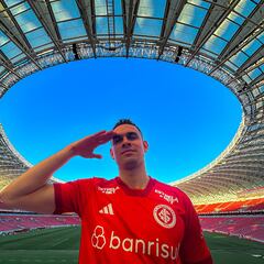 Los retos de Rafael Santos Borré en Inter de Porto Alegre