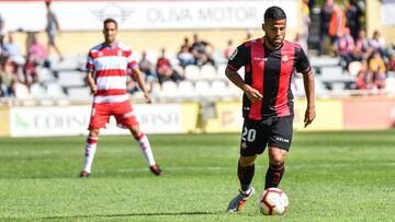 Gus Ledes, con el Reus. Es nuevo jugador del Numancia.