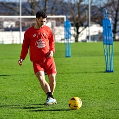 Señé será baja ante el Tenerife y Chuca ve la luz al final del túnel