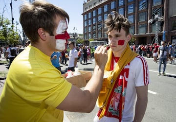 Así está Kiev el día de la final de Champions League