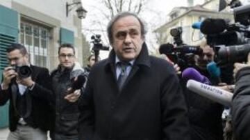 Michel Platini, a las puertas del TAS.