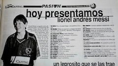 Leo Messi at 13 - an interview with the future Barcelona star